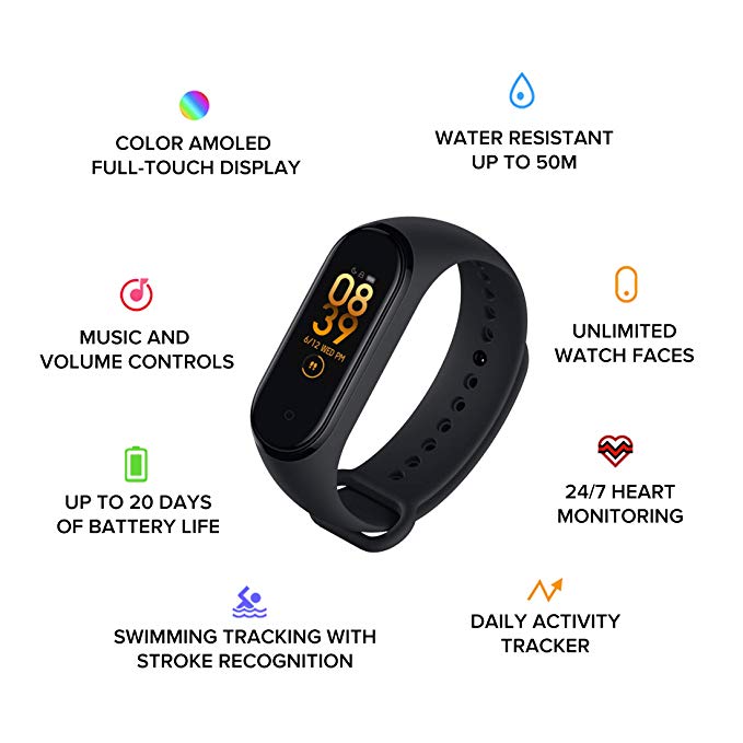 MI BAND 4 WATERPROOF