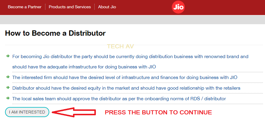 Jio Mart Distributoship registration