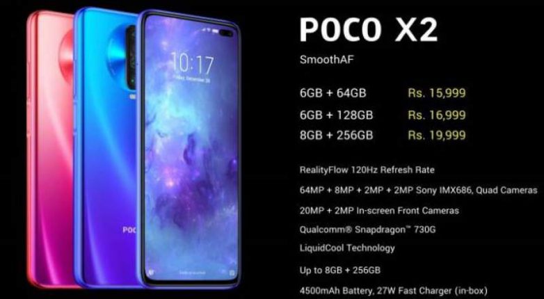 POCO-X2-SPECS